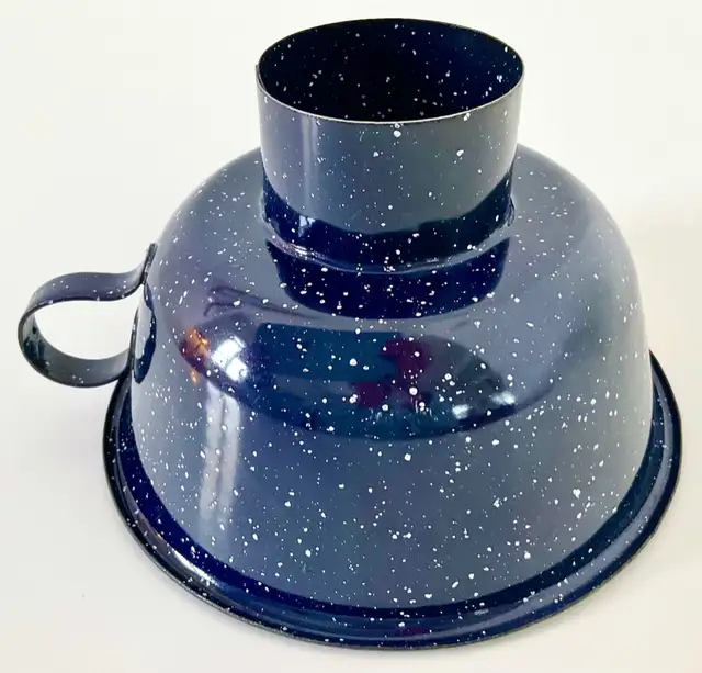 Vintage. Collection. Enamel funnel for jams in iron63417655496963121