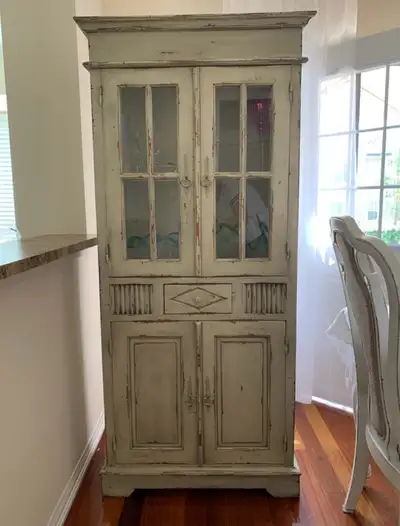 Beautiful French Country Cabinet / Display Case/ from Home , View more