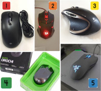 Various Gaming    & Wireless    Mouse 《Razer Logitech Microsoft》