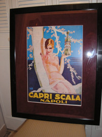 Tableau impression Capri Scala