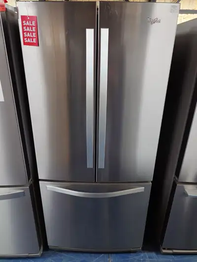 Whirlpool "30" Stainless Steel French Door Fridge on Sale‼️, View more