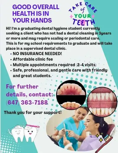 Dental Cleaning, View more