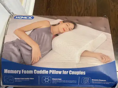 memory foam cuddle pillow for couples HOMCA, View more