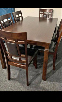 Dinning table with four chairs