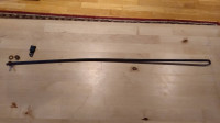 Morris Minor boot lid stay rod and bracket