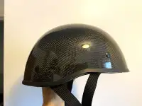 Akoury AK66s Carbon Fiber Motorcycle Helmet Large Casque de Moto