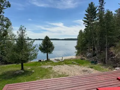 2 bedroom plus loft off grid cabin for sale in Mine Centre. Cabin is new built, drive to, off grid a...