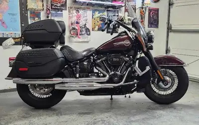 2018 Harley Heritage Softail 114inch Freedom Performance Exhaust and high flow Screaming eagle air c...