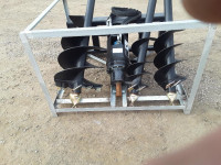 Skid Steer Auger Attachment 3 in 1. NEW!