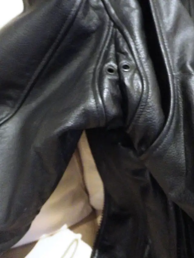 Premium Quality Classic Gear Black Leather Jacket The Old Mill in Men's in Kitchener / Waterloo - Image 9