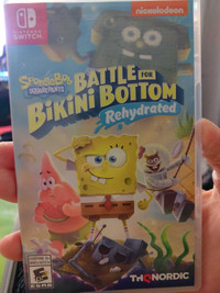 SpongeBob Battle for bikini bottom rehydrated on switch