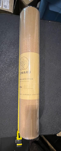 KEEMARU Premium Cork Yoga Mat - Extra Large and Extra Thick Yoga