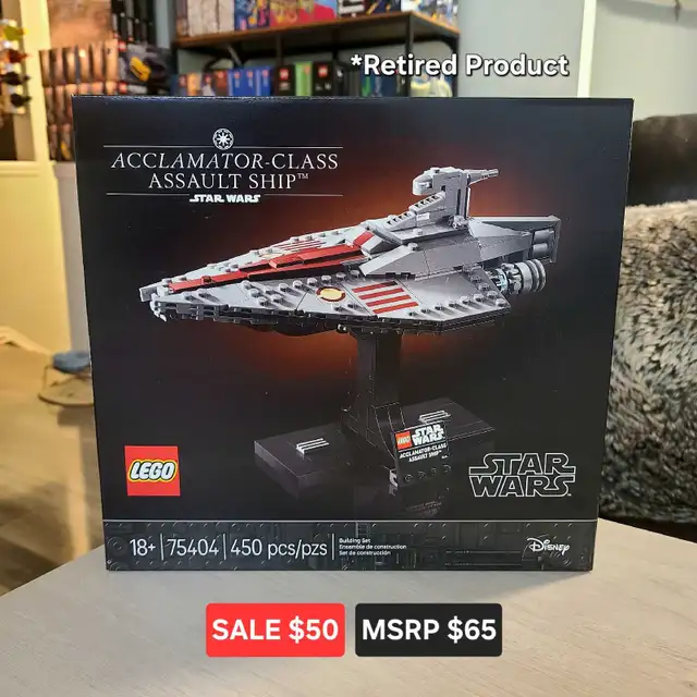 Lego Acclamator-Class Assault Ship [SALE]