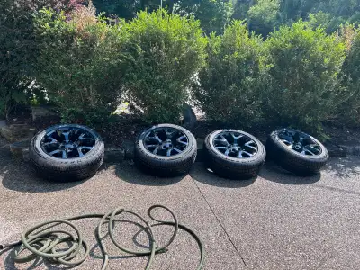 Got brand new summer tires and 4 days after putting them on, my car crapped out on me so I no longer...
