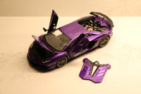 1/18 Autoart Lamborghini Aventador SVJ Purple