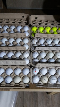 Used golf balls