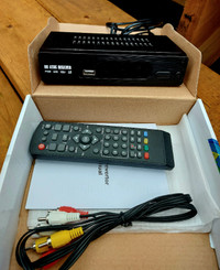 + Digital TV Converter Box, w. Roof Antenna ... 25$