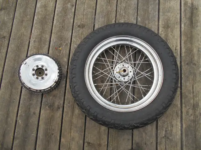 Harley Davidson Sportster Rim and Tire in Tires & Rims in Mississauga / Peel Region - Image 4