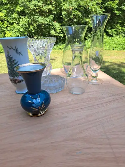 Crystal,  porcelain and glass Vases, View more