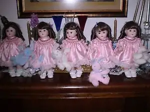 Dionne Quintuplets Dolls, Porcelin., View more