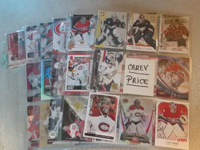 CARTES DE HOCKEY DU GARDIEN ETOILE DU CH CAREY PRICE, View more