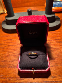 Cartier 18K Gold Love ring