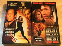 Shannon Tweed No Contest II & Best of the Best 4 Cult VHS Lot