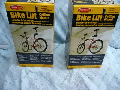 1 Support leve velo de plafond., View more