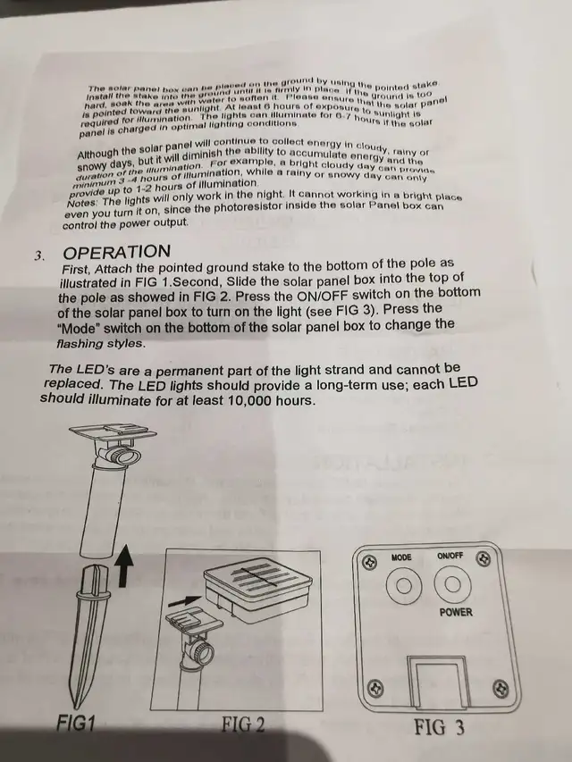 Solar 100 LED String Lights64595458211971124