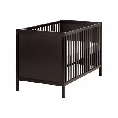 IKEA Crib Sundvik with mattress/pad/sheets, View more