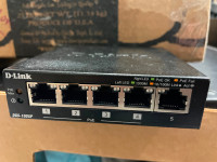 D-Link PoE 5 ports Switch