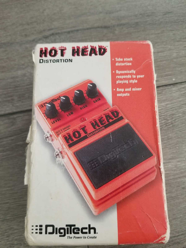 DigiTech - HOT HEAD Distortion Pedal in Amps & Pedals in City of Toronto - Image 2