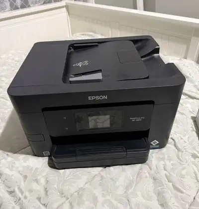 Is in great working order $200 printer (Epson WorkForce Pro WF-3820) $100 unopened ink cartridge ref...