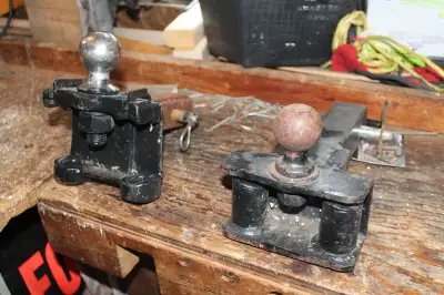 For Sale 2" Heavey Duty Hitch Blocks $50. each., with ball & Pin...