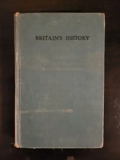 Britain's History, George M. Wrong, Ontario School Textbook 1930, View more
