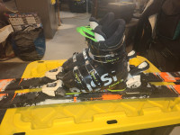 120 cm Skis with 21.5 Boots