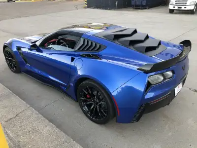 C7 corvette window louvers Back window and 2 side window.Turn ordinary into mean muscle