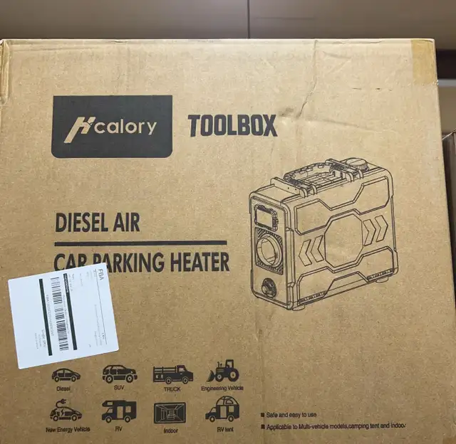 8KW Diesel Heater, All in One 6L Toolbox 2S Portable Parking Die in Power Tools in Calgary - Image 5