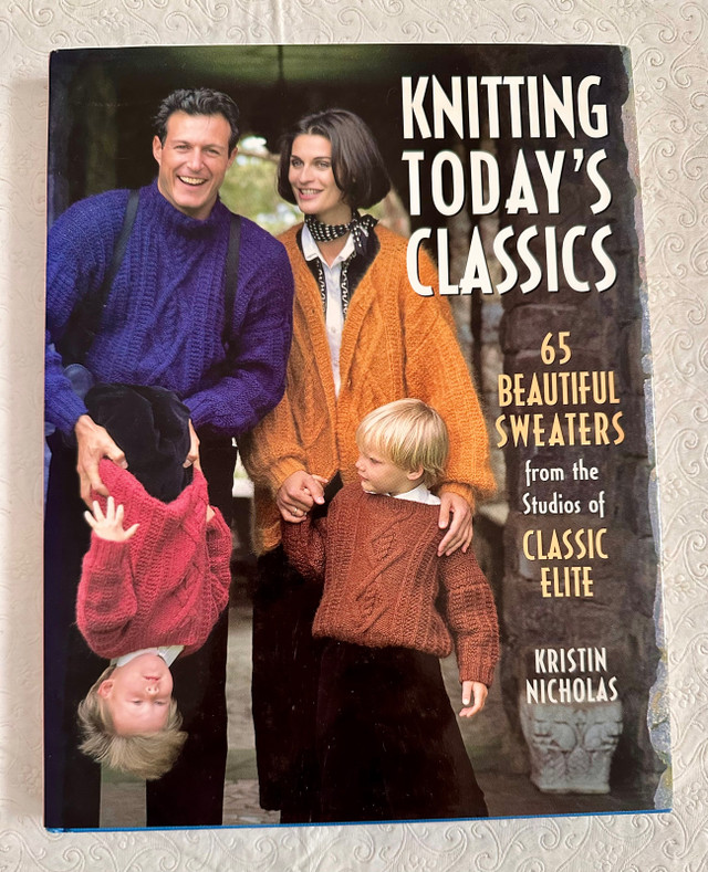 New Hardcover Book - Knitting Today’s Classics 65 Sweaters in Textbooks in Kitchener / Waterloo