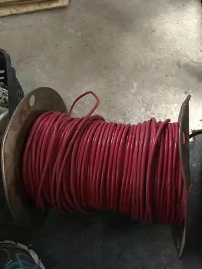 Selling roll of sobel power cable 10 awg. Over 80 feet