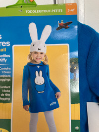 Miffy Halloween Costume for 3T~4T Toddler 