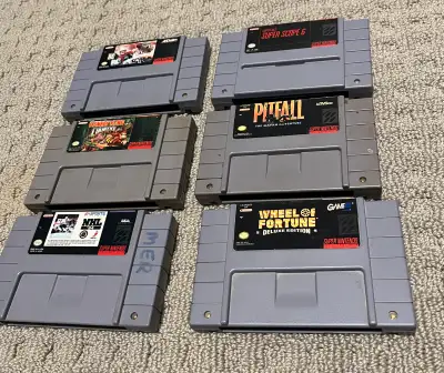 SNES games, View more