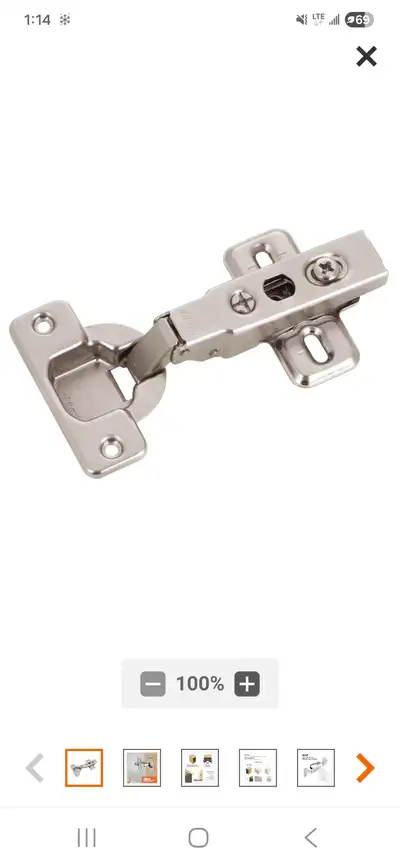 snap on cabinet hinges $80, View more