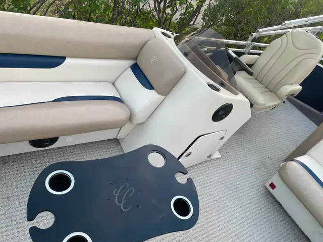 Pontoon for sale in Powerboats & Motorboats in Regina - Image 6