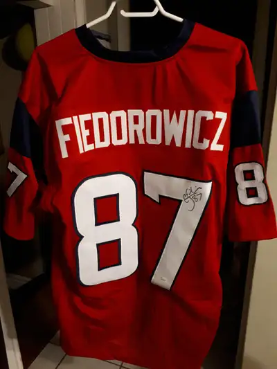 C.J. Fiedorowicz Autographed Texans Jersey, View more