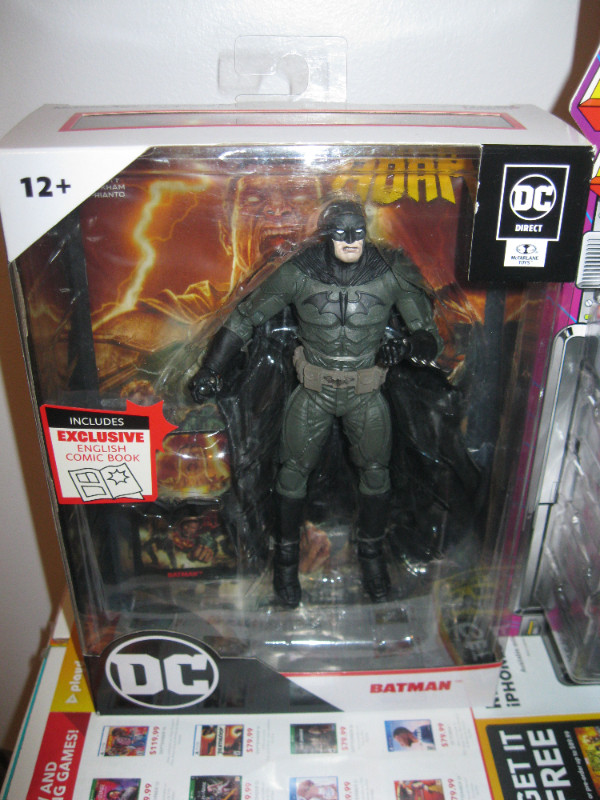 New and Sealed McFarlane Batman Page Punchers with comic book in Toys & Games in Markham / York Region