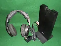 Sony Wireless Stereo Headphones AND Charging Base