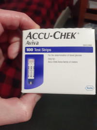 Accu Chek test strips