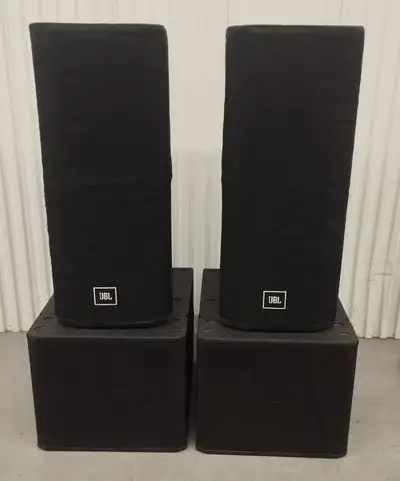 JBL active pa system - powered subwoofers and powered speakers, View more