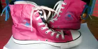 Souliers Converse roses